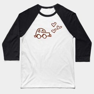 Cute Car Baseball T-Shirt